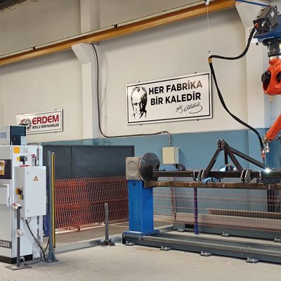 Robotlu Kaynak Otomasyon Hattımız Devreye Alındı